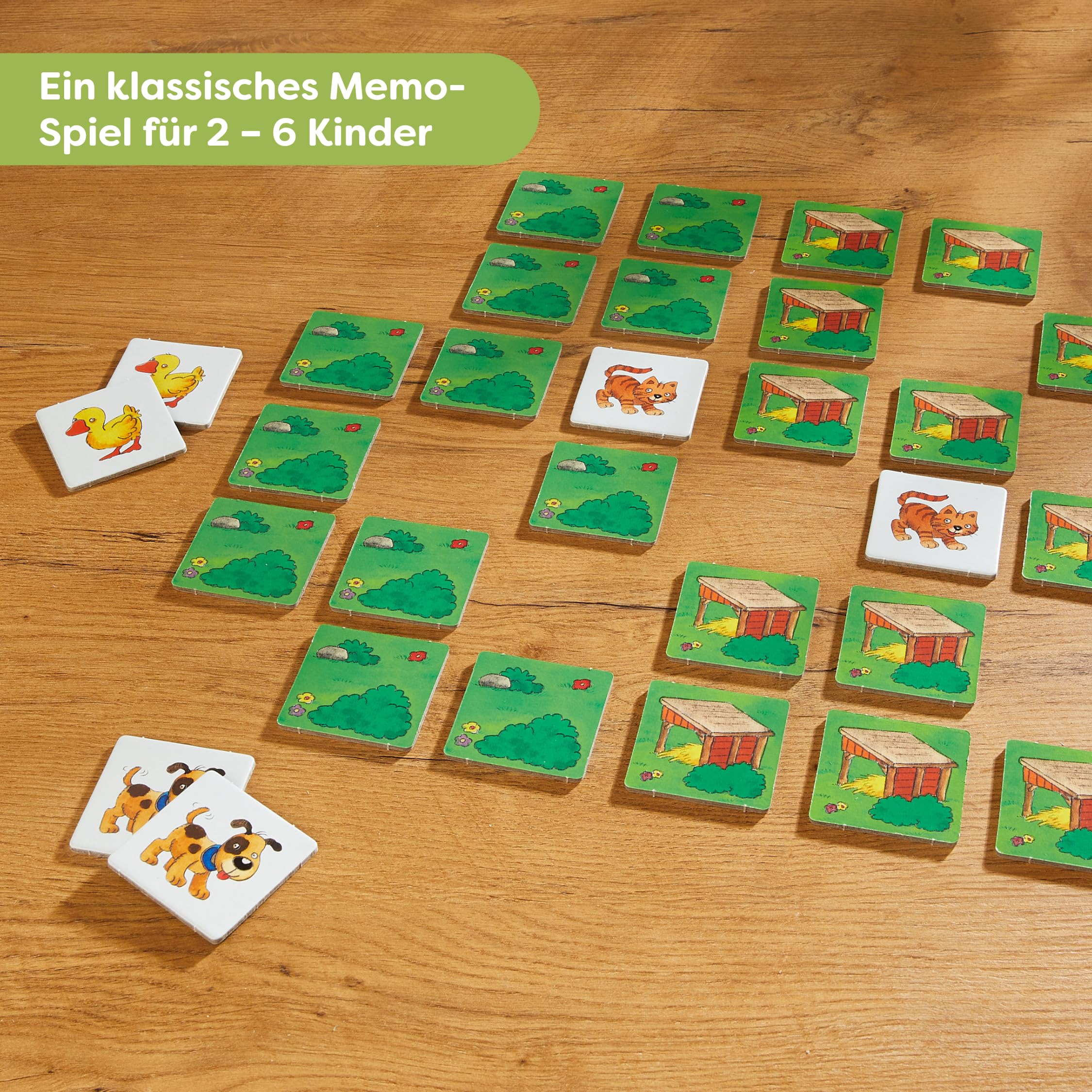 HABA Mein erster Spieleschatz - Große Spielesammlung für Kinder ab 3 Jahren – 10 Klassische Spiele: Memory, Lauf- & Farbspiele – 1004278001