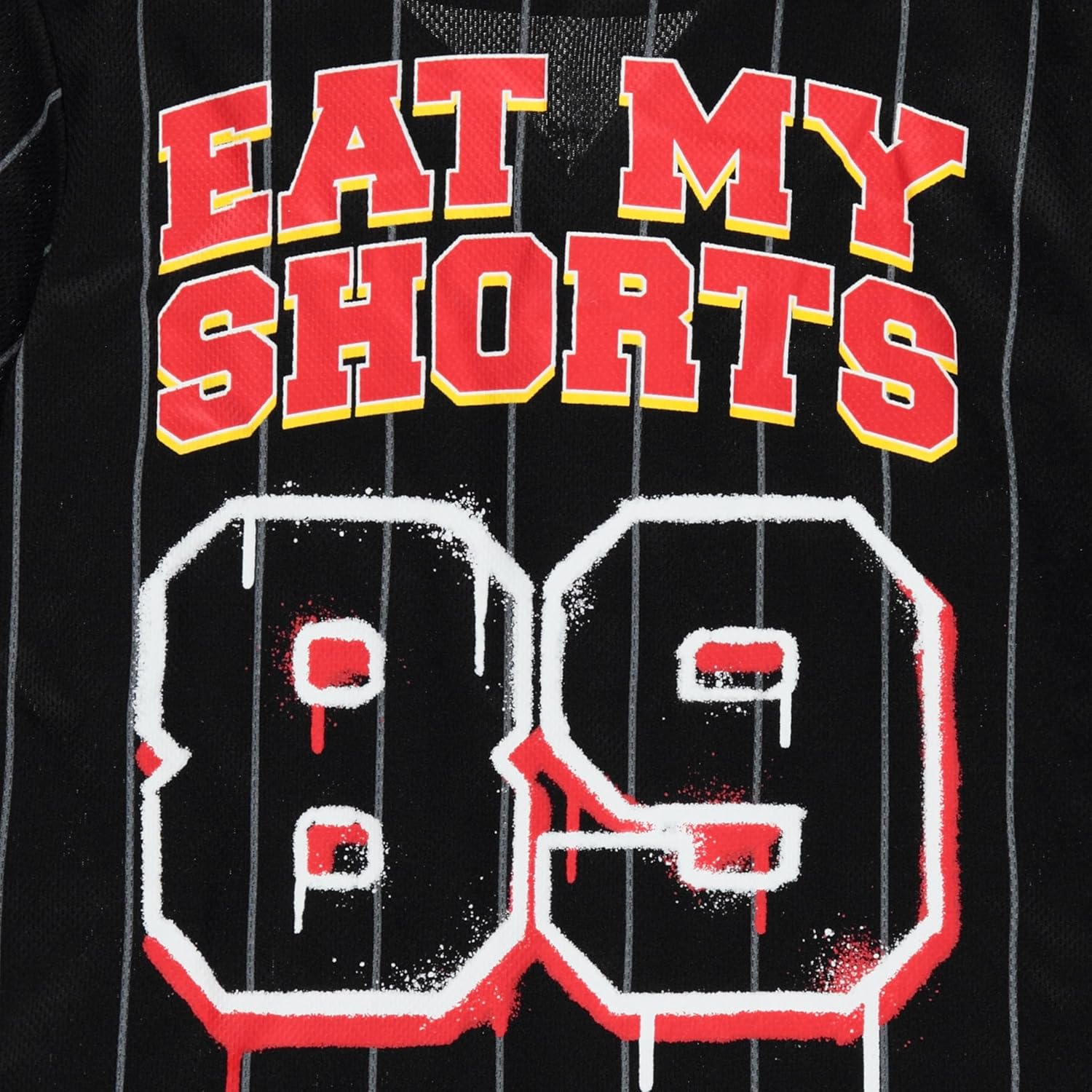 Boys Bart Simpson Baseball Jersey T-Shirt - Little and Big Boys Sizes 4-20
