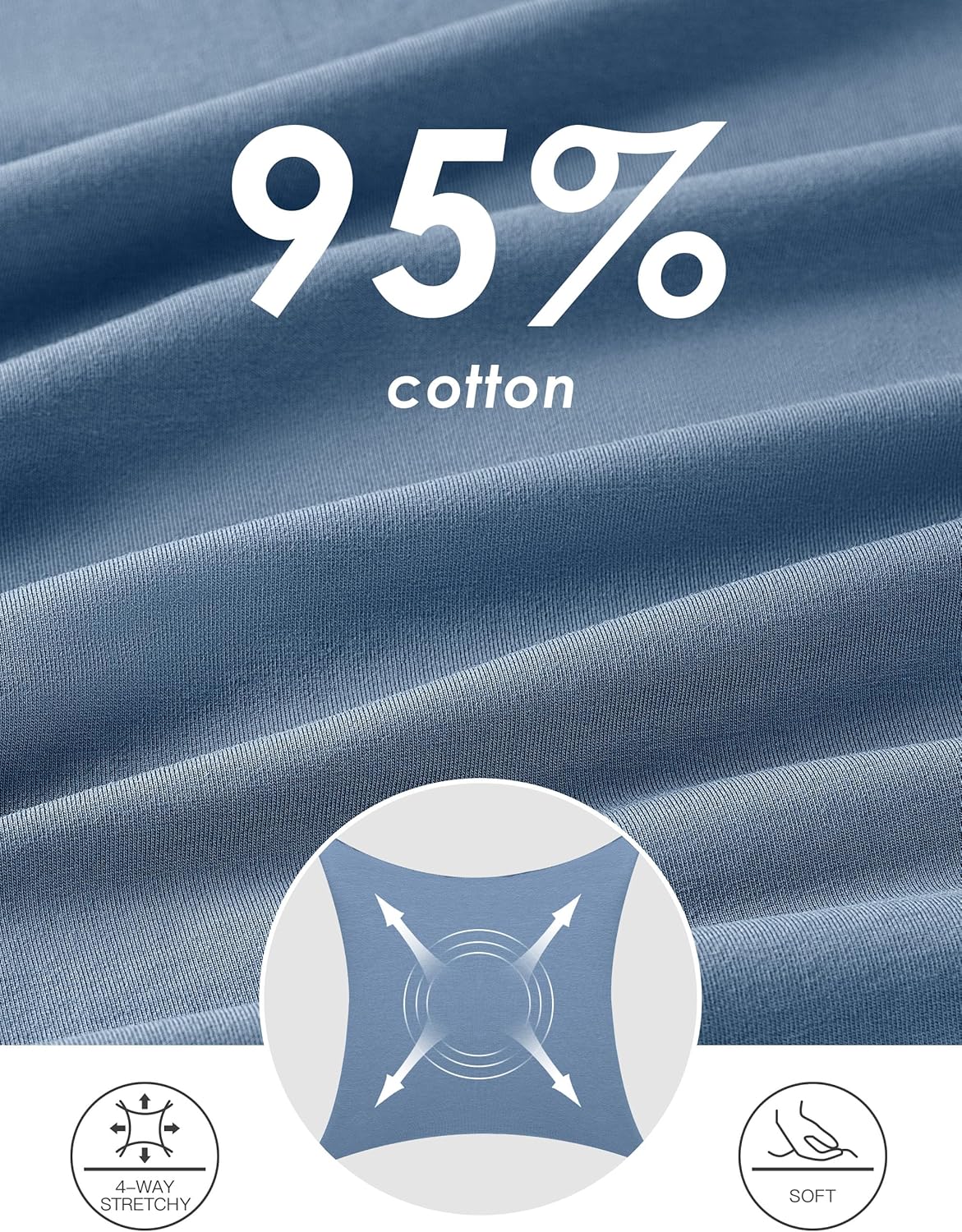 SPECIALMAGIC Cotton Sweat Shorts with Pockets for Women 10" Athletic Lounge Sports Workout Bermuda Knee Shorts - Image 6