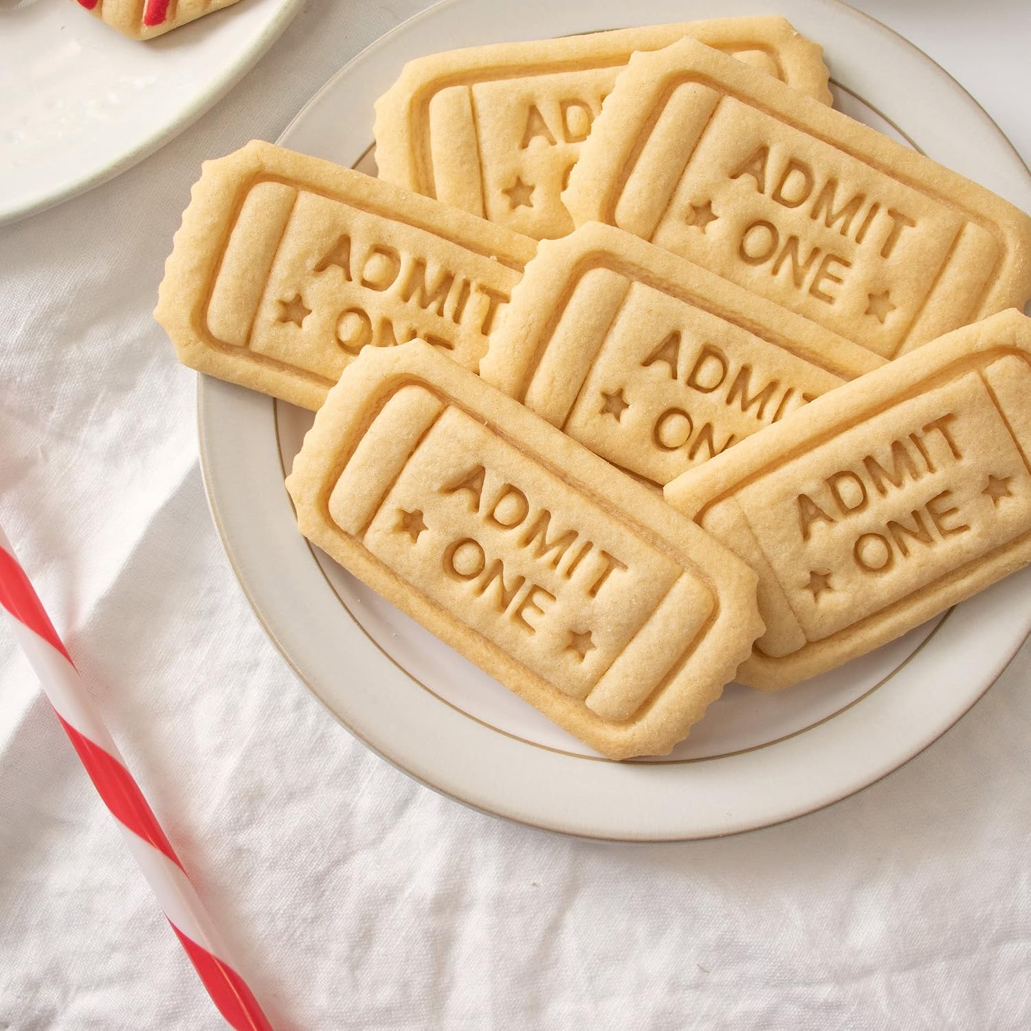 Admit One Ticket cookie cutter, 1 piece - Bakerlogy