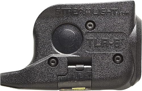 Miniatura 10 de Streamlight 69270 TLR-6 - Linterna táctica con montura de pistola de 100 lúmenes con láser de puntería rojo integrado, diseñada exclusiva y