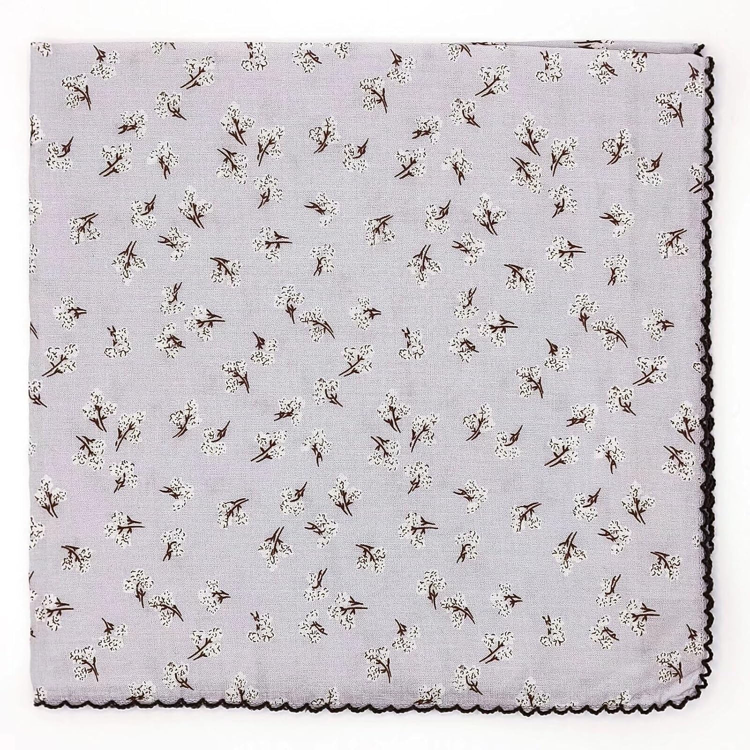 21"x21" Cotton Bandana for Women, Super Soft Textured Fabric, Kerchief, Neck Scarf for Women, All-Occasion Gift