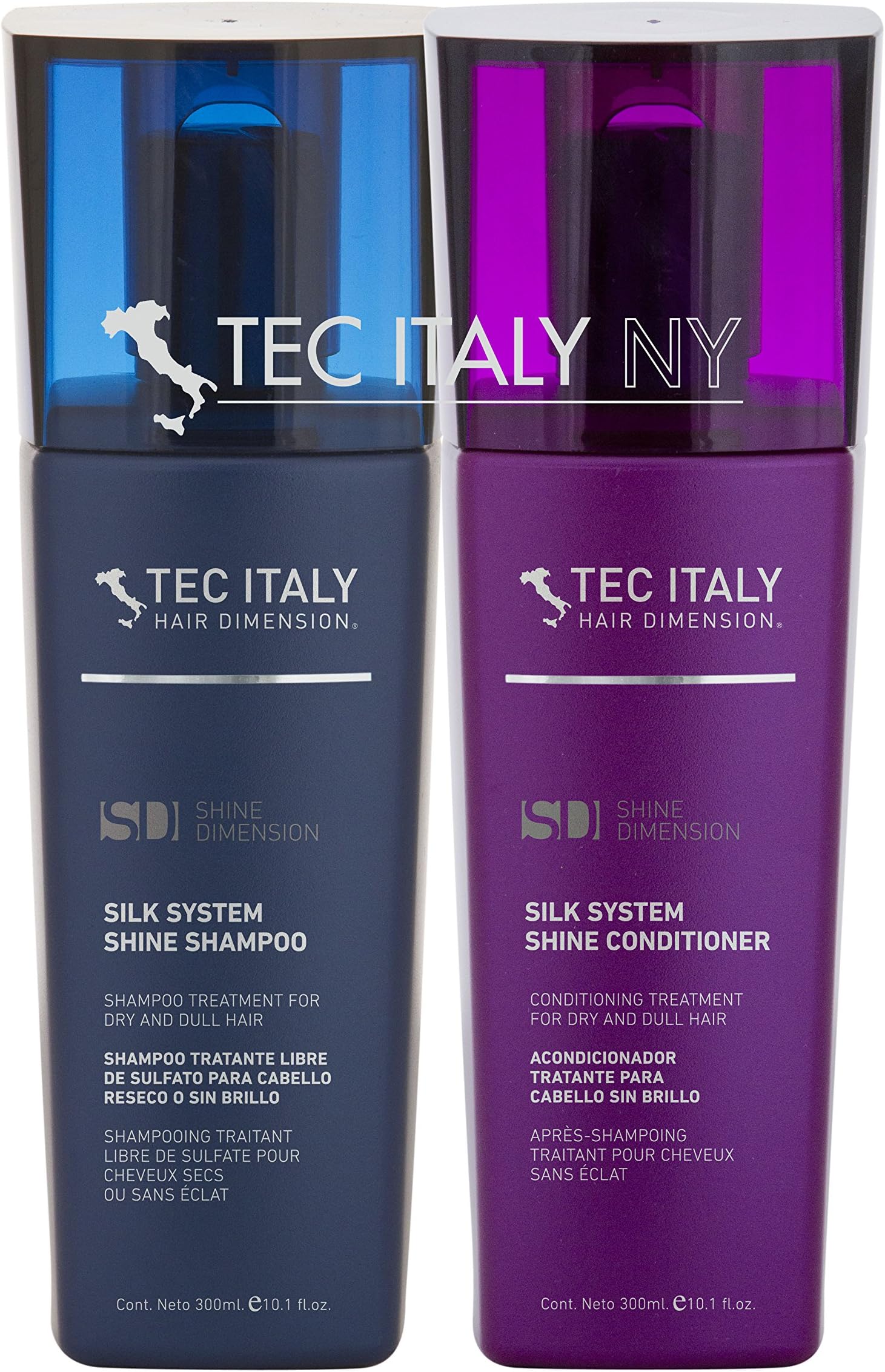 Tec ItalyShine Bundle - Silk System Shine Shampoo & Conditioner