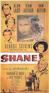 Shane (1953) - Miniature Film Poster/Book Clipping