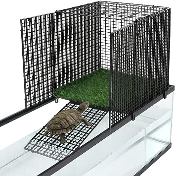 Turtle Basking Platform Large Dock for Above Tank Turtle Habitat