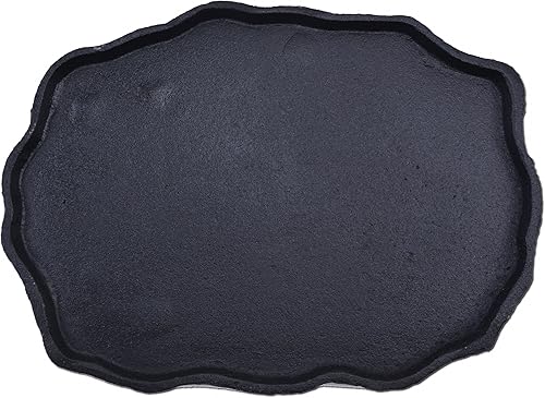 Miniatura 2 de Placa decorativa de bienvenida con diseño de hojas y bellotas Verdigris de hierro fundido de 11.5 pulgadas