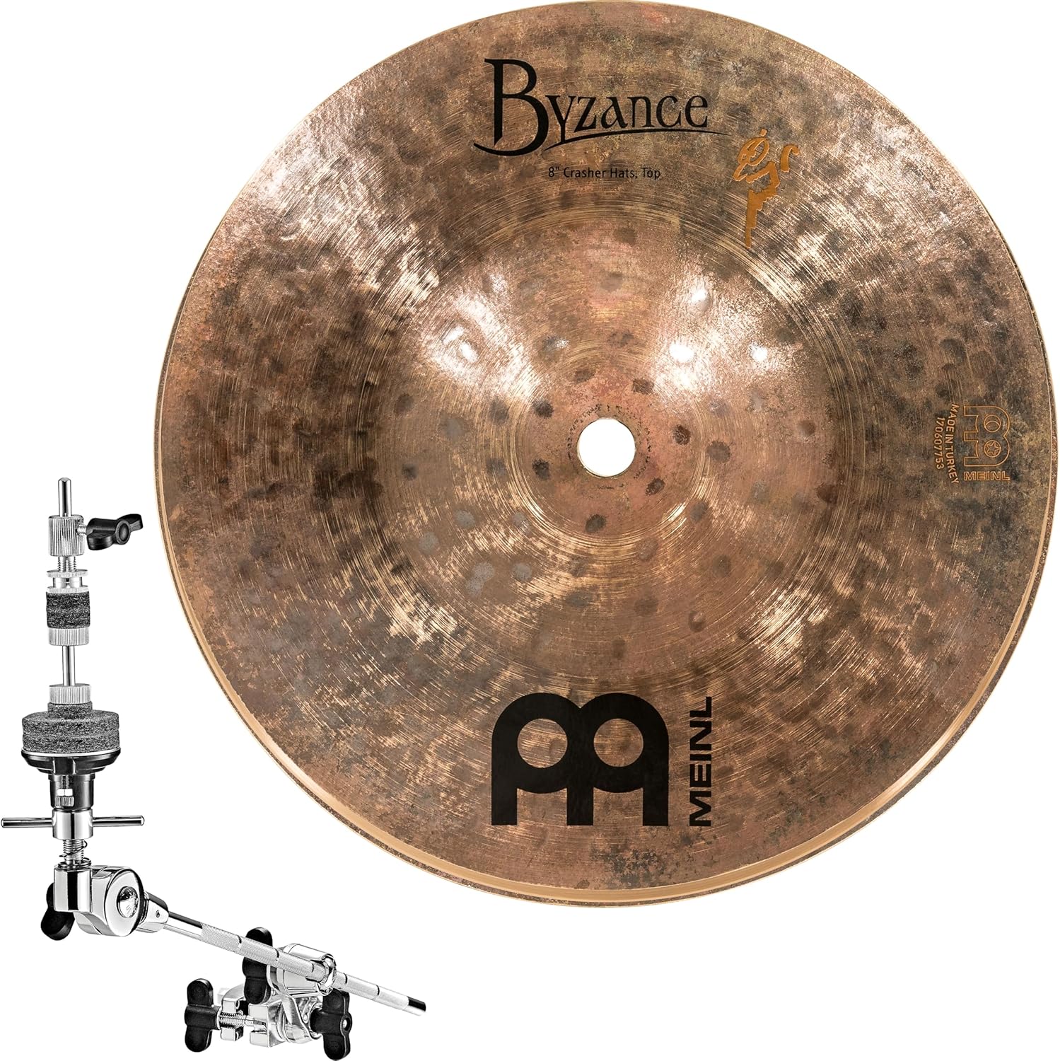 Meinl Cymbals Artist Concept Model - Benny Greb Crasher Hi-Hat Cymbal - 8 Inch
