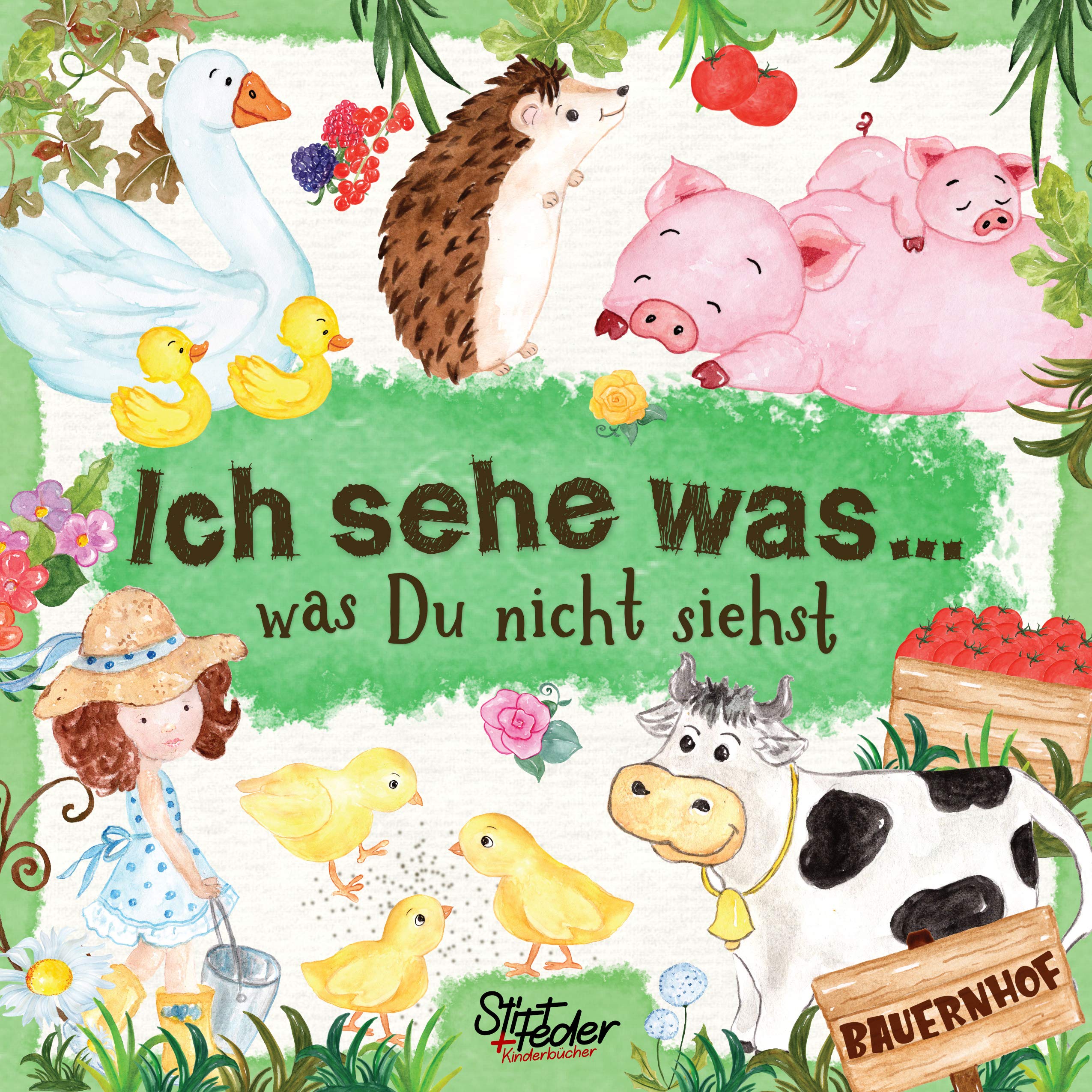 Ich sehe was, was Du nicht siehst - Bauernhof (German Edition)