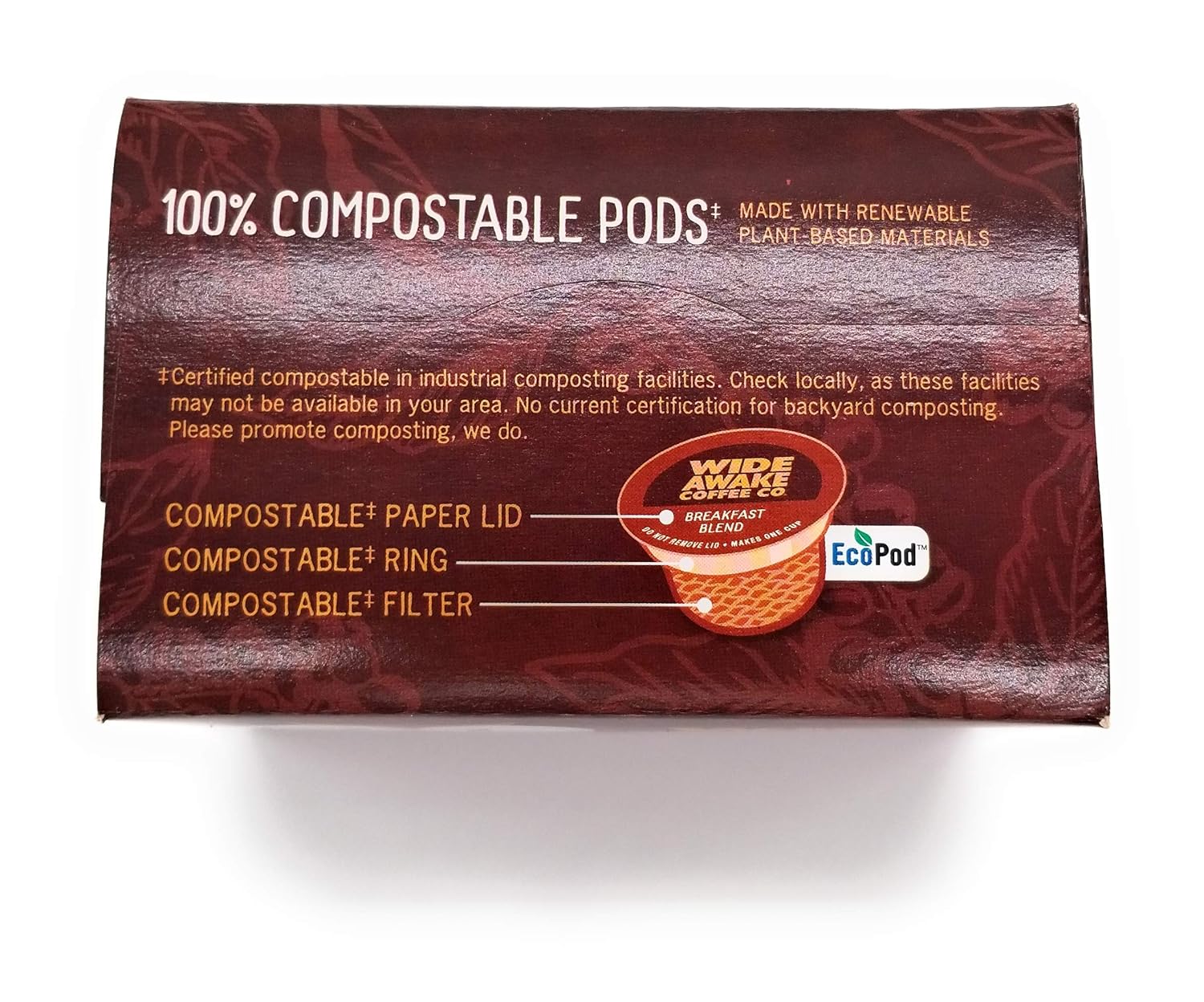 Wide Awake Coffee, Donut Shop Blend K-Cups, 30