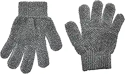 Condor, Luvas Esfoliantes de Banho, Spa, Com Carvão Ativado, Remove a Sujeira e Excesso de Oleosidade, Desobstrui os Poros