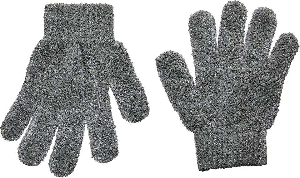 Condor, Luvas Esfoliantes de Banho, Spa, Com Carvão Ativado, Remove a Sujeira e Excesso de Oleosidade, Desobstrui os Poros