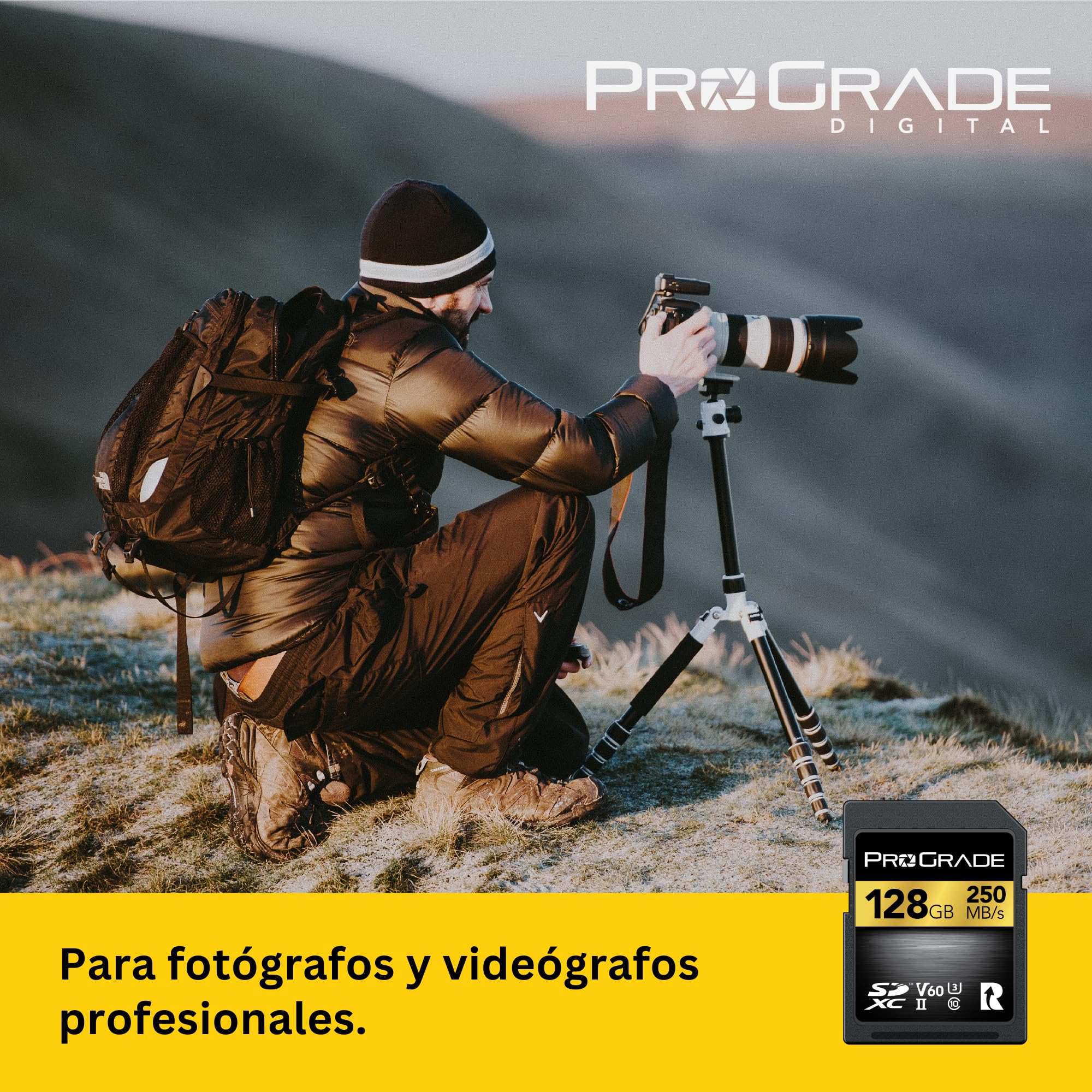 Tarjeta SD UHS-II de 128GB V60: hasta 130MB/s de Velocidad de Escritura y 250MB/s de Velocidad de Lectura | por Prograde Digital