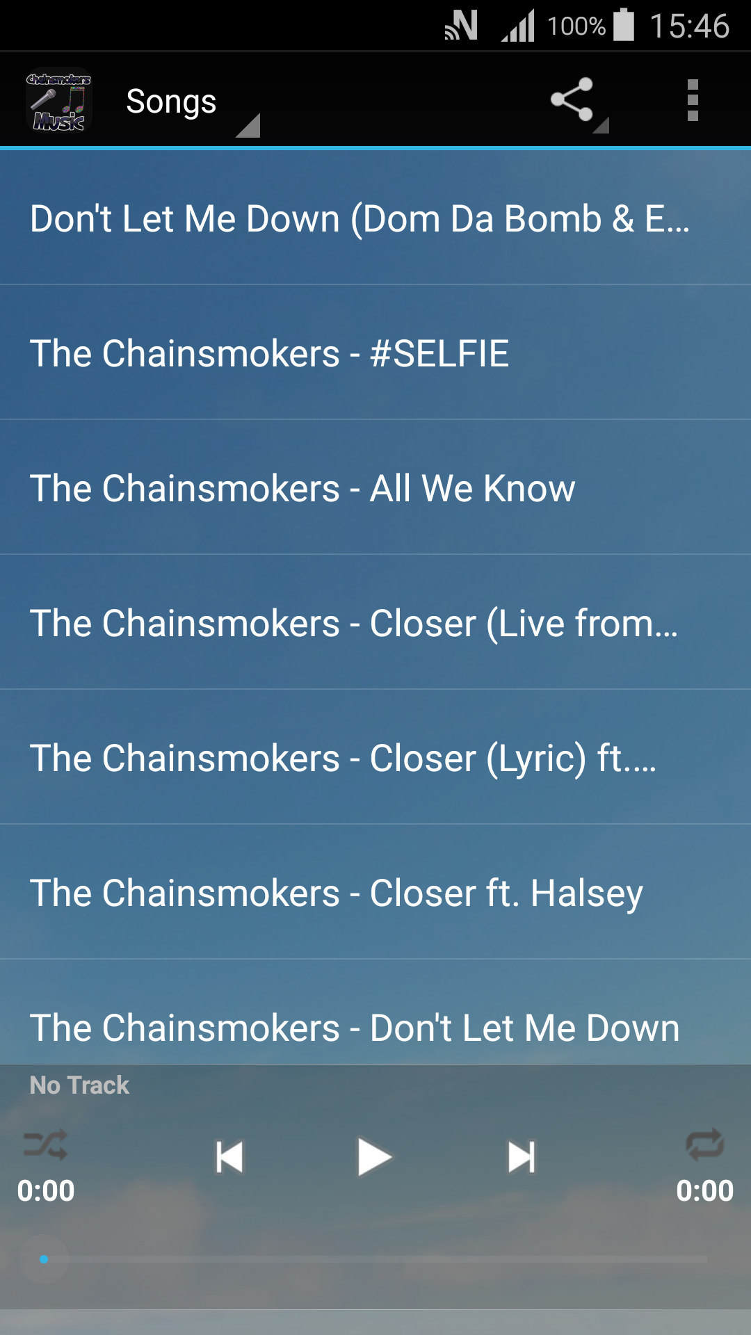 The Chainsmokers songs App on Amazon Appstore