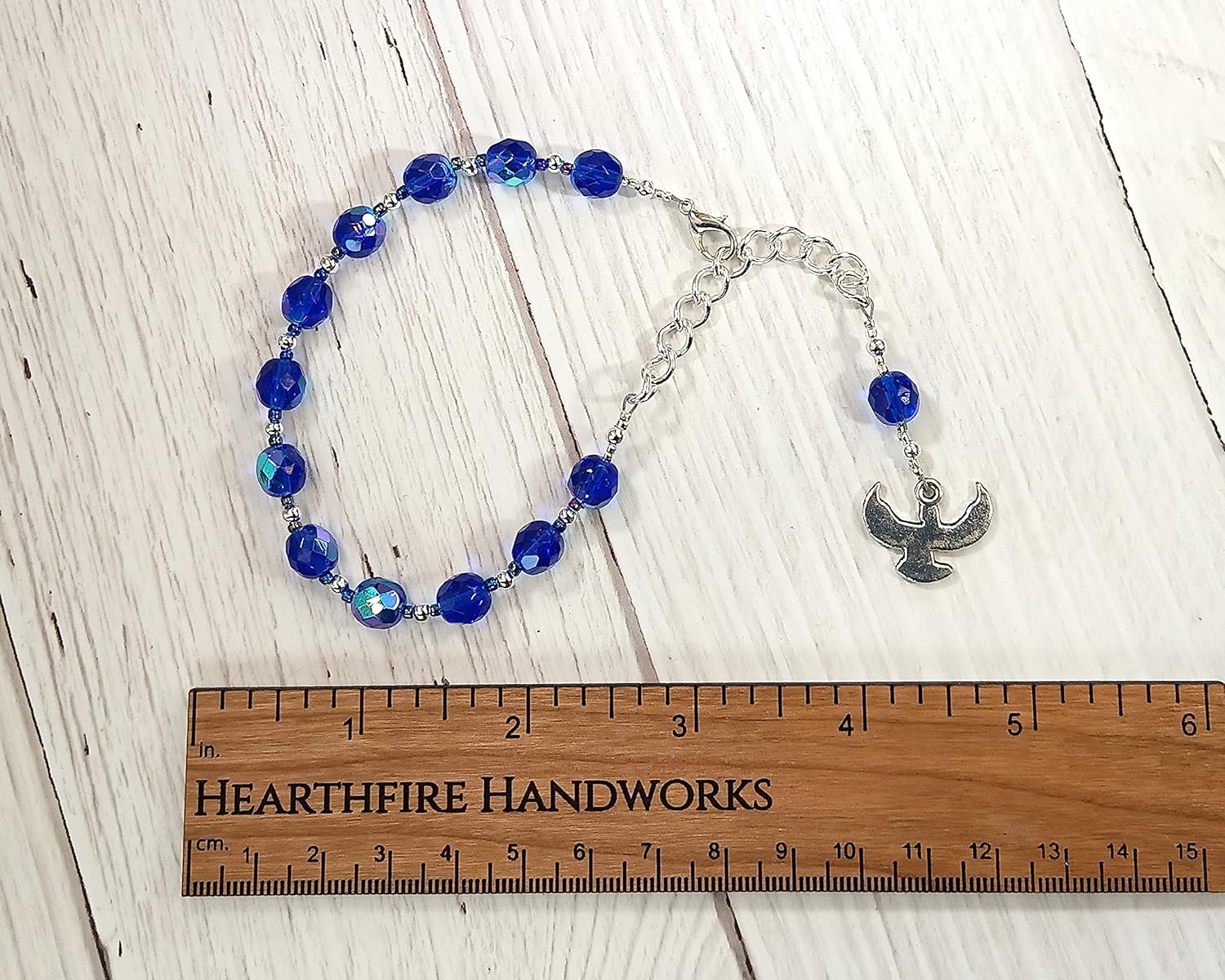 Isis (Aset) Prayer Bead Bracelet: Egyptian Goddess of Magic, Wisdom, Motherhood