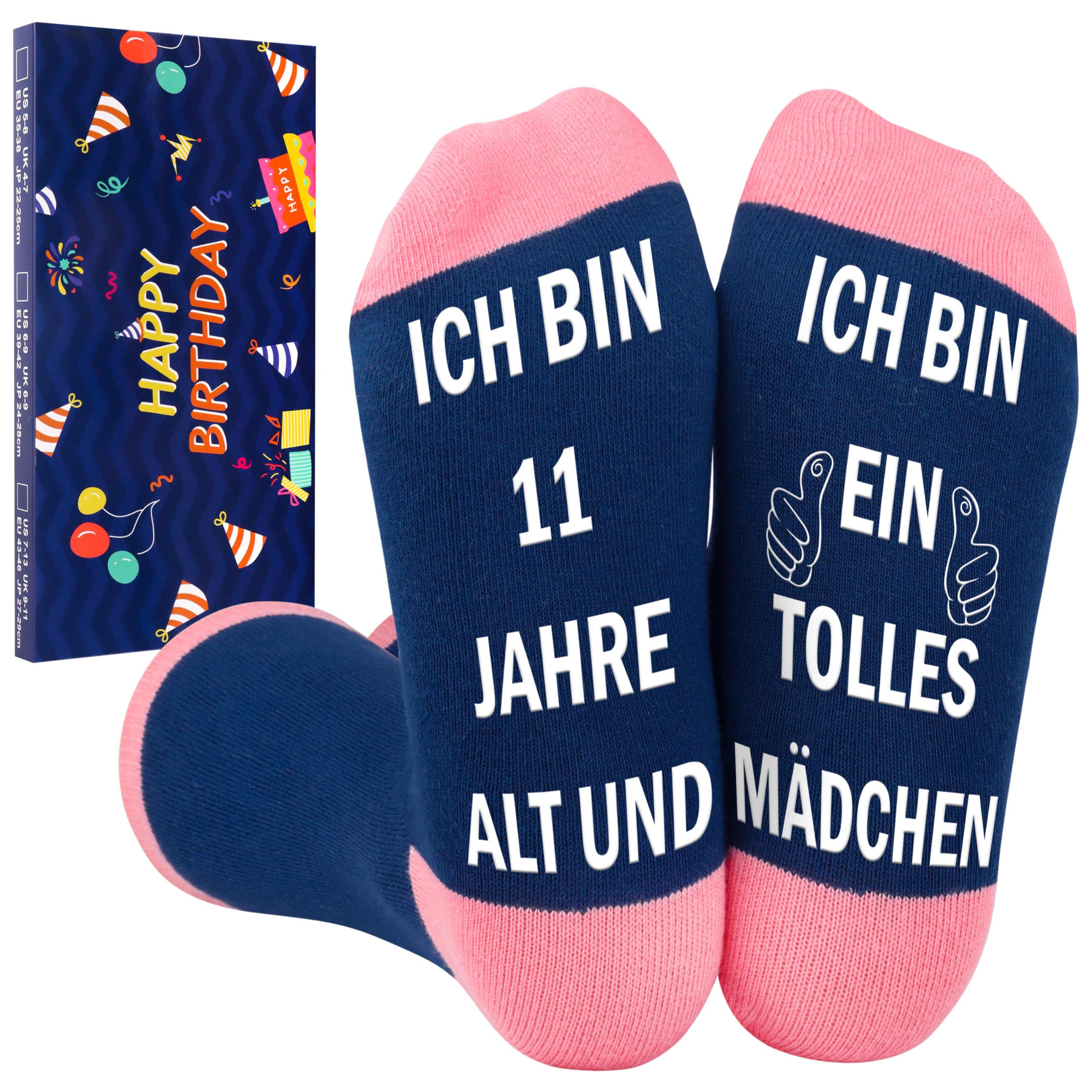 Belloxis Socken Damen Geschenke Geschenk Jahre Geburtstag Mädchen für Stoppersocken