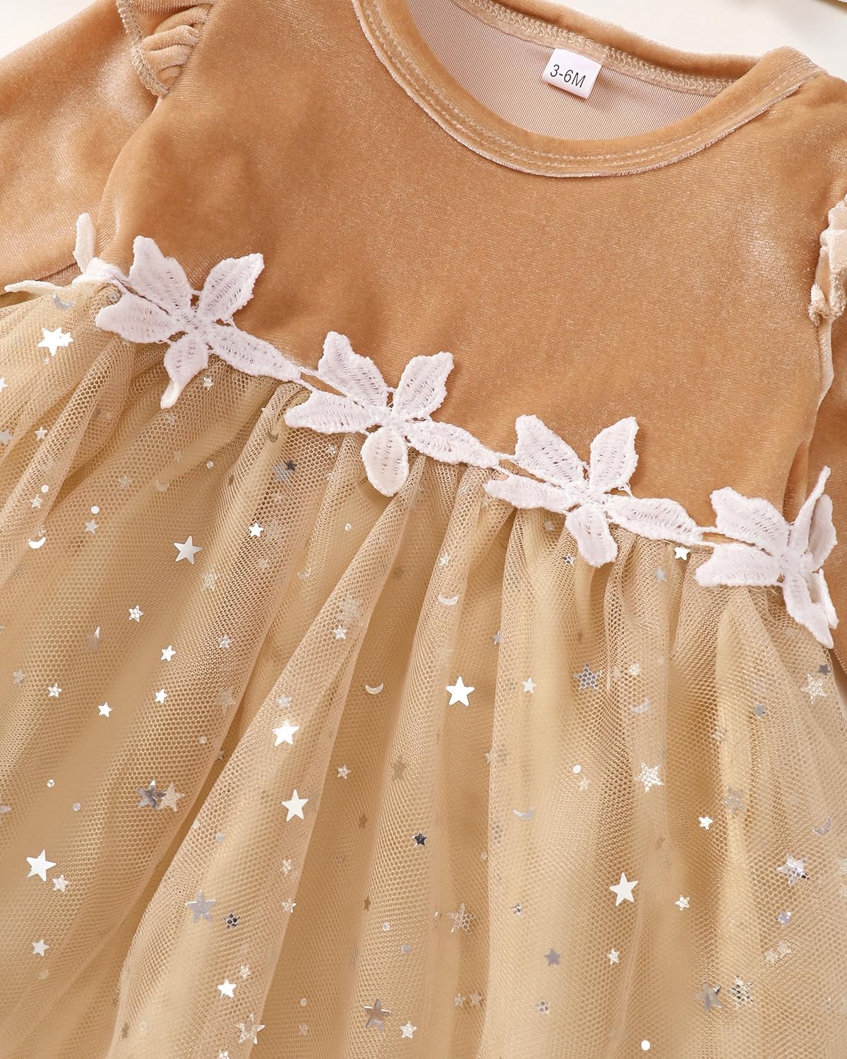 Toddler Baby Girl Dress Infant Girl Clothes Outfits Tulle Dresses Princess Wedding Dress for Baby Girls 3M to 3 Year - Image 2