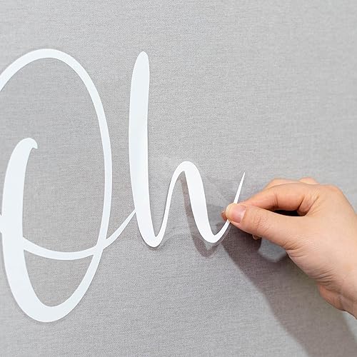 Vista 14 de Calcomanía de pared con texto en inglés «We Over The Moon About You», decoración de baby shower, calcomanías de decoración de pared para guardería