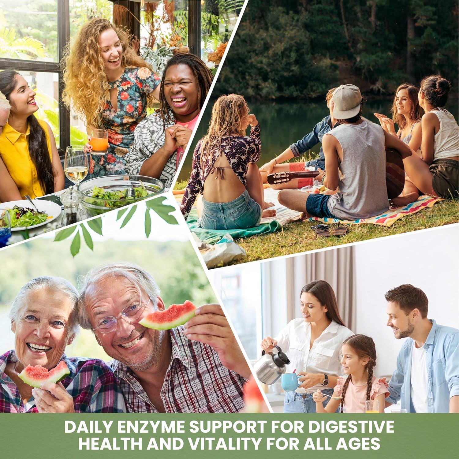 Gut Wellness, Women’s Probiotics & Mens Probiotics for Gut Health, High Potency Probiotic and Prebiotic for Women & Men with Digestive Enzymes, 10 Billion CFU per 200MG, 60 Vegan Capsules - Image 8