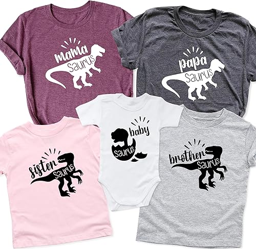 Miniatura 6 de Sister Saurus Shirt, Brother Saurus Shirt, Funny Kids Dinosaur T-Shirts, Youth Sistersaurus Shirt, Brothersaurus Shirt, New Sister Shirt, New