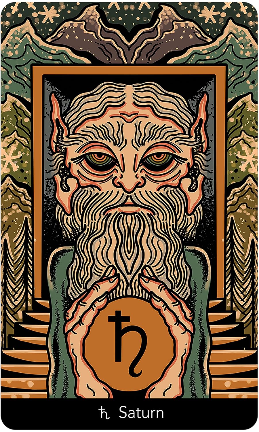 Eight Coins Astrology Oracle: 41 Vibrant Cards with Black Painted Edges, Bold Tattoo-Inspired Artwork, 132-Page Full-Color Illustrated Guidebook, ... and Cosmic Insights, Astrological Birth Chart