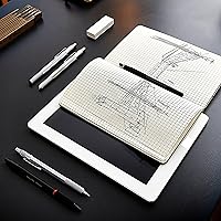 Vista 8 de Lápiz mecánico rotring 600 Series, 0.014 pulgadas, Cuerpo negro