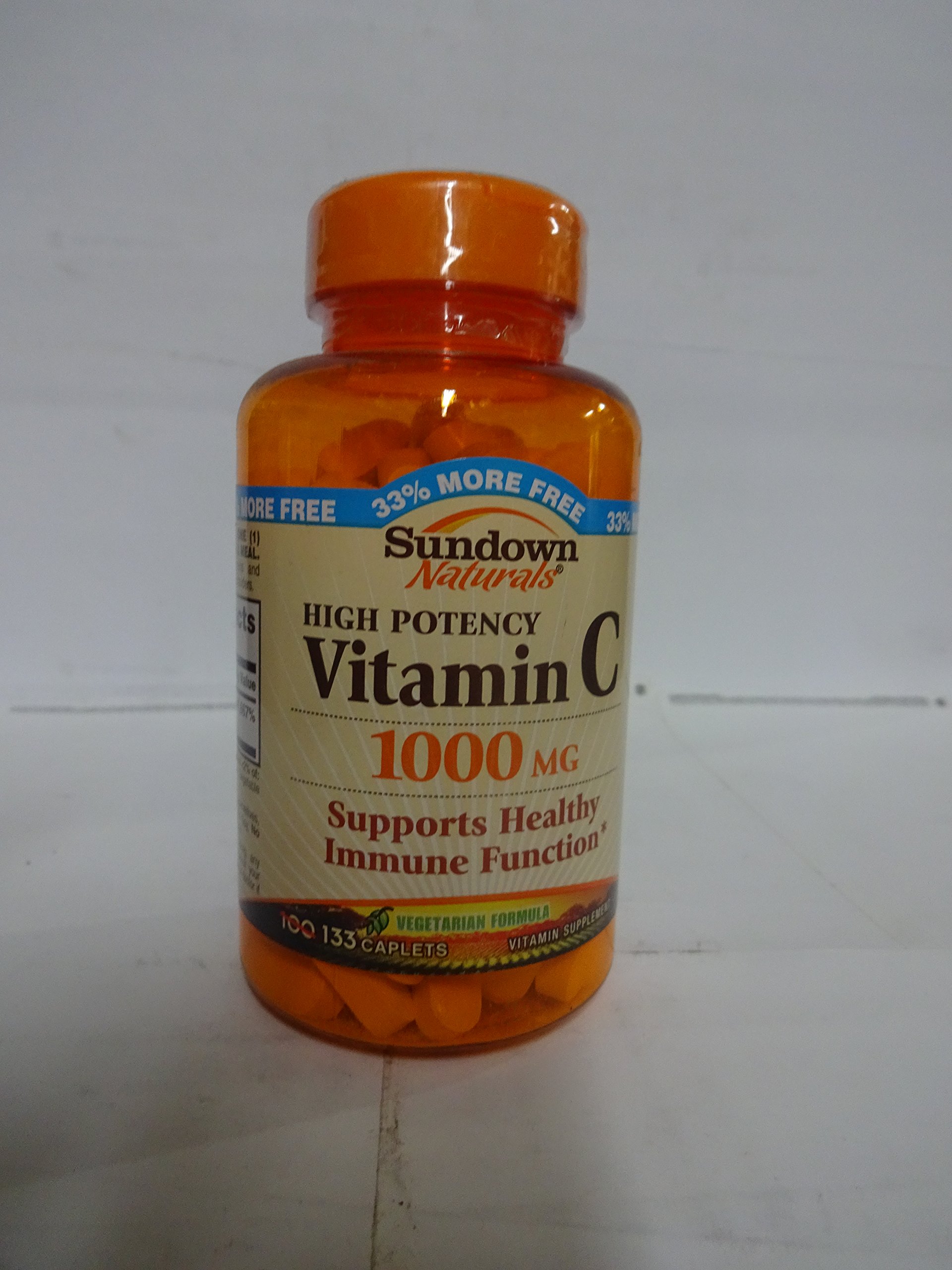 SundownVitamin C 1000 MG High Potency 133 Caplets