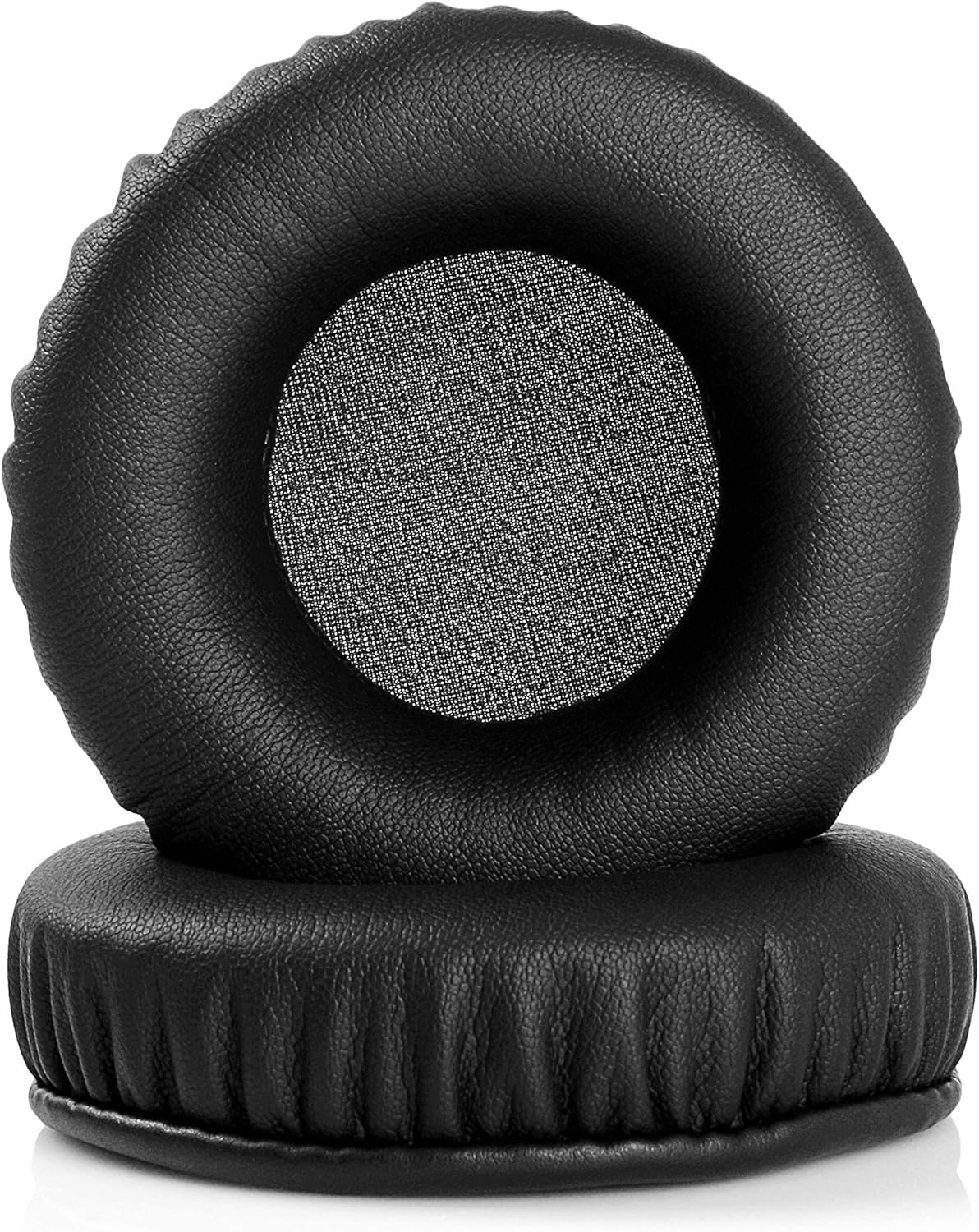 Black Earpads Replacement Ear Pads Foam Cushions Covers Pillow Compatible with Sony MDR-RF6500 RF6500 MDR RF 6500 Headset Headphone Protein Leather : Electronics