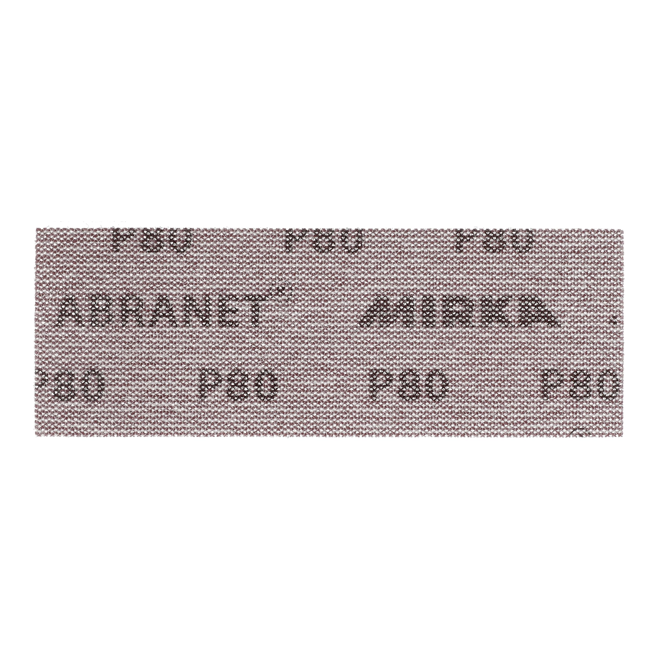 Mirka Abranet red tiras de lijado 70x198 mm cierre adhesivo/grano P80 / 50 uds/para lijar madera, masilla, barniz, plástico / 5415005080