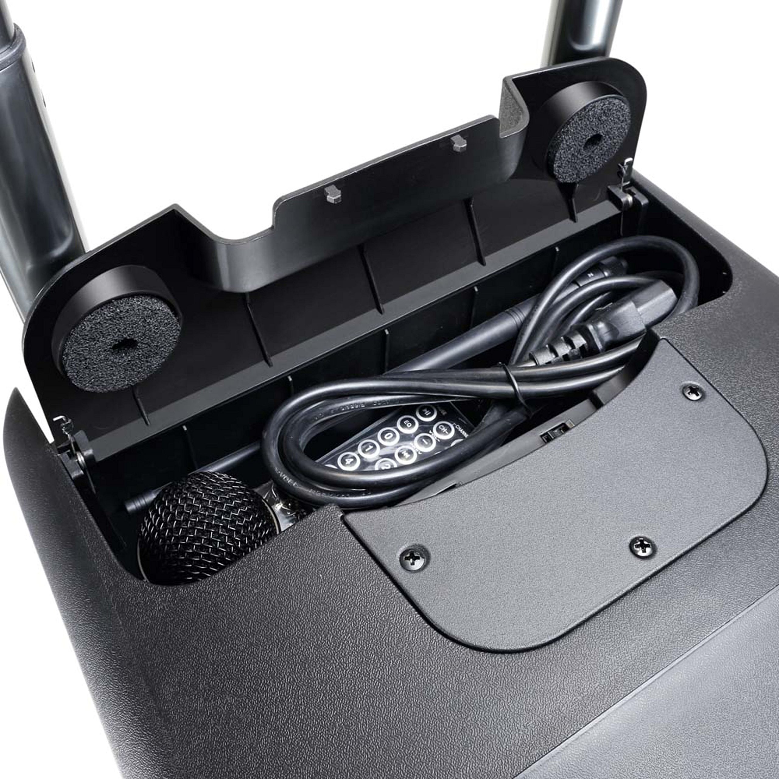 LD Systems ROADBUDDY 10 - Enceinte active Bluetooth sur accus avec mixeur et micro HF