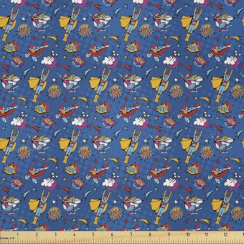 Miniatura 126 de Lunarable Tela suculenta de The Yard, flores en acuarela estilo pintura coloridas flores de primavera tema de jardinería, tela de microfibra