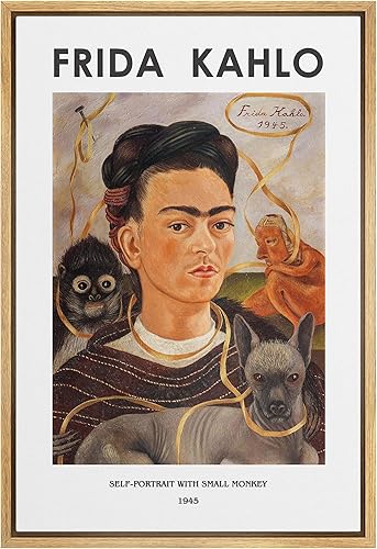 Miniatura 70 de IDEA4WALL - Lienzo enmarcado con impresión de arte abstracto listo para colgar en la pared de la sala y habitación Bs06-2103-famoso-m15