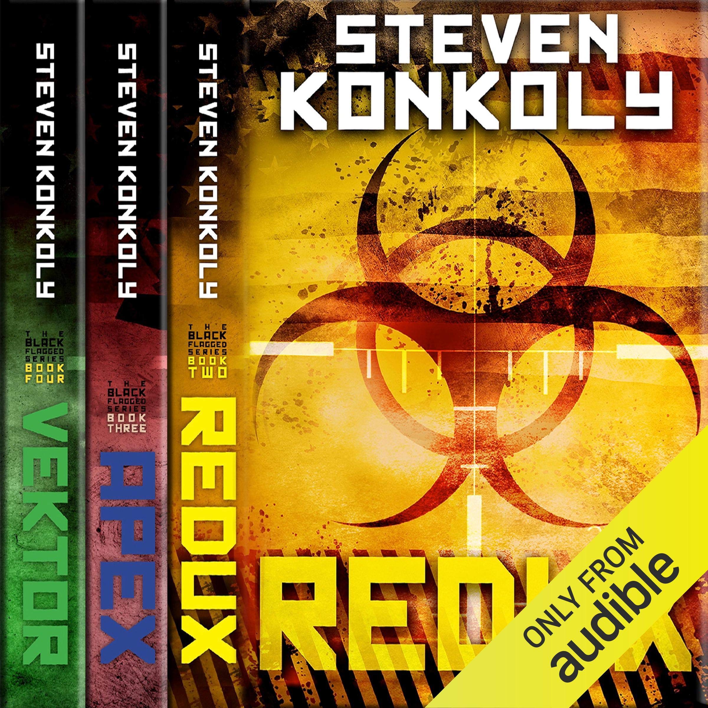 Cover art for The Black Flagged Thriller Series Boxset: Books 2-4