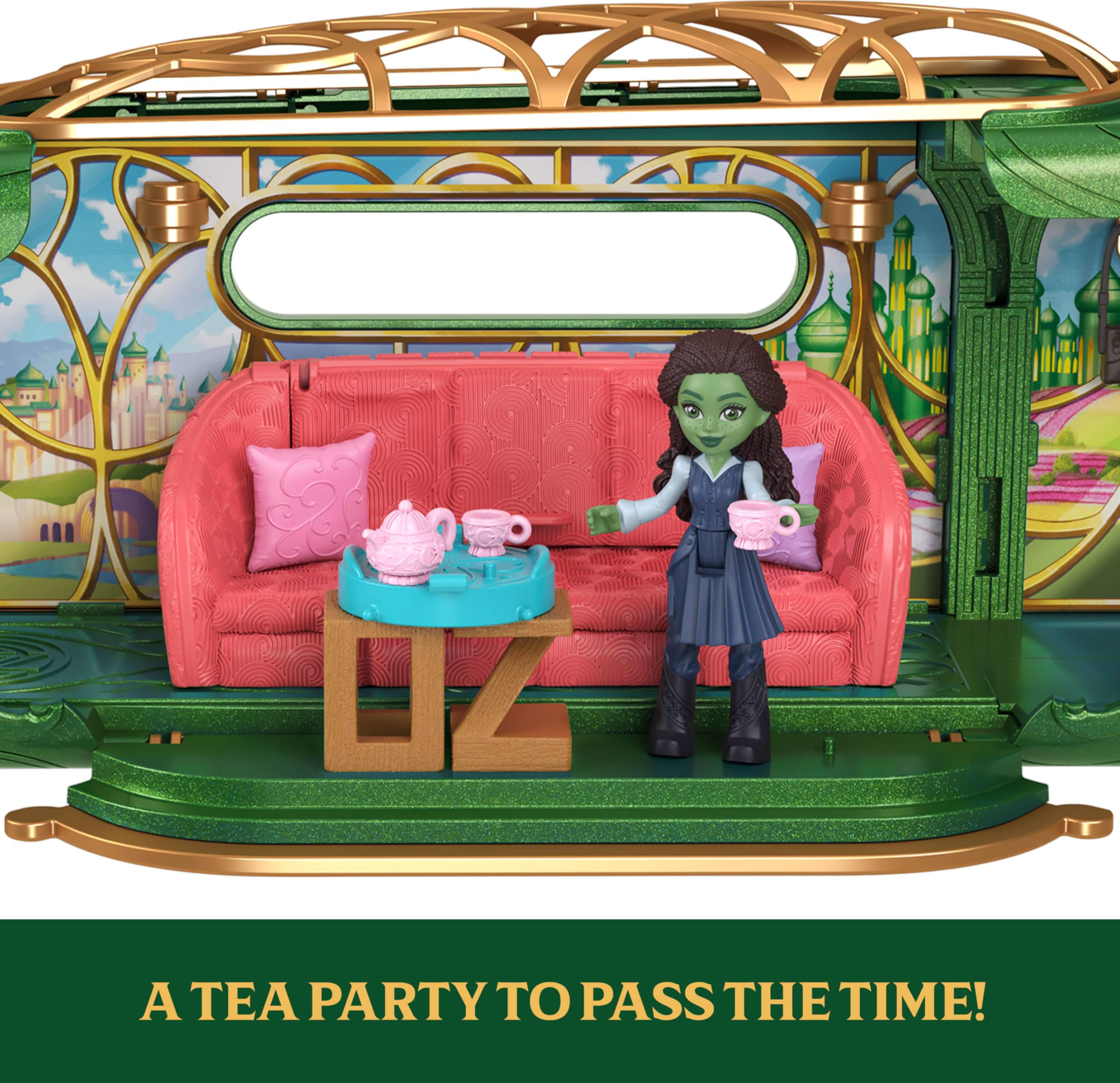 Amazon.com: Mattel Universal Pictures' Wicked Emerald City Train