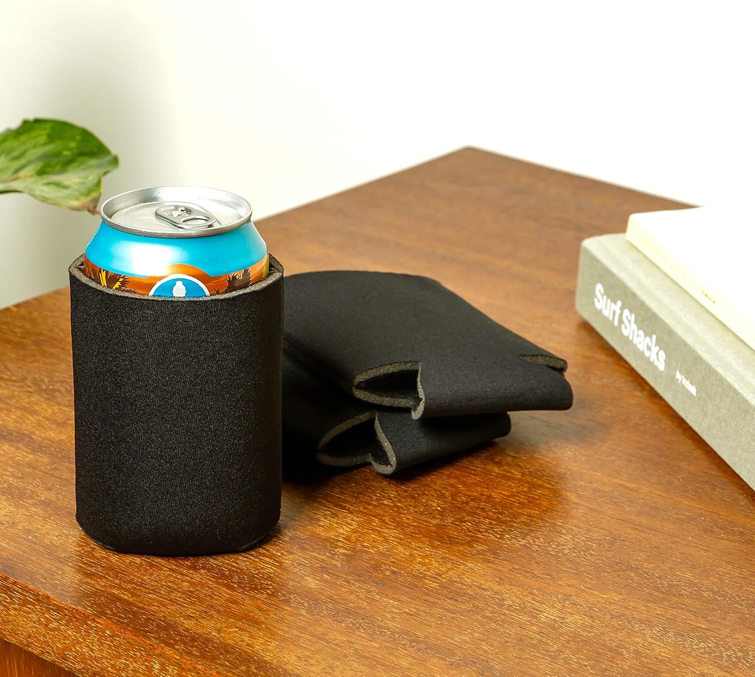 Blank Beer Can Coolers Sleeves (30-Pack) Soft Insulated Beer Can Cooler Sleeves - HTV Friendly Plain Black Can Sleeves for Soda, Beer & Water Bottles - Blanks for Vinyl Projects Wedding Favors & Gifts - Image 9