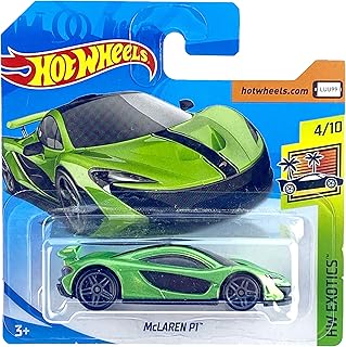 Hot Wheels McLaren P1 (Green) 4/10 HW Exotics 2018 - 317/365 (Short Card) FJY08