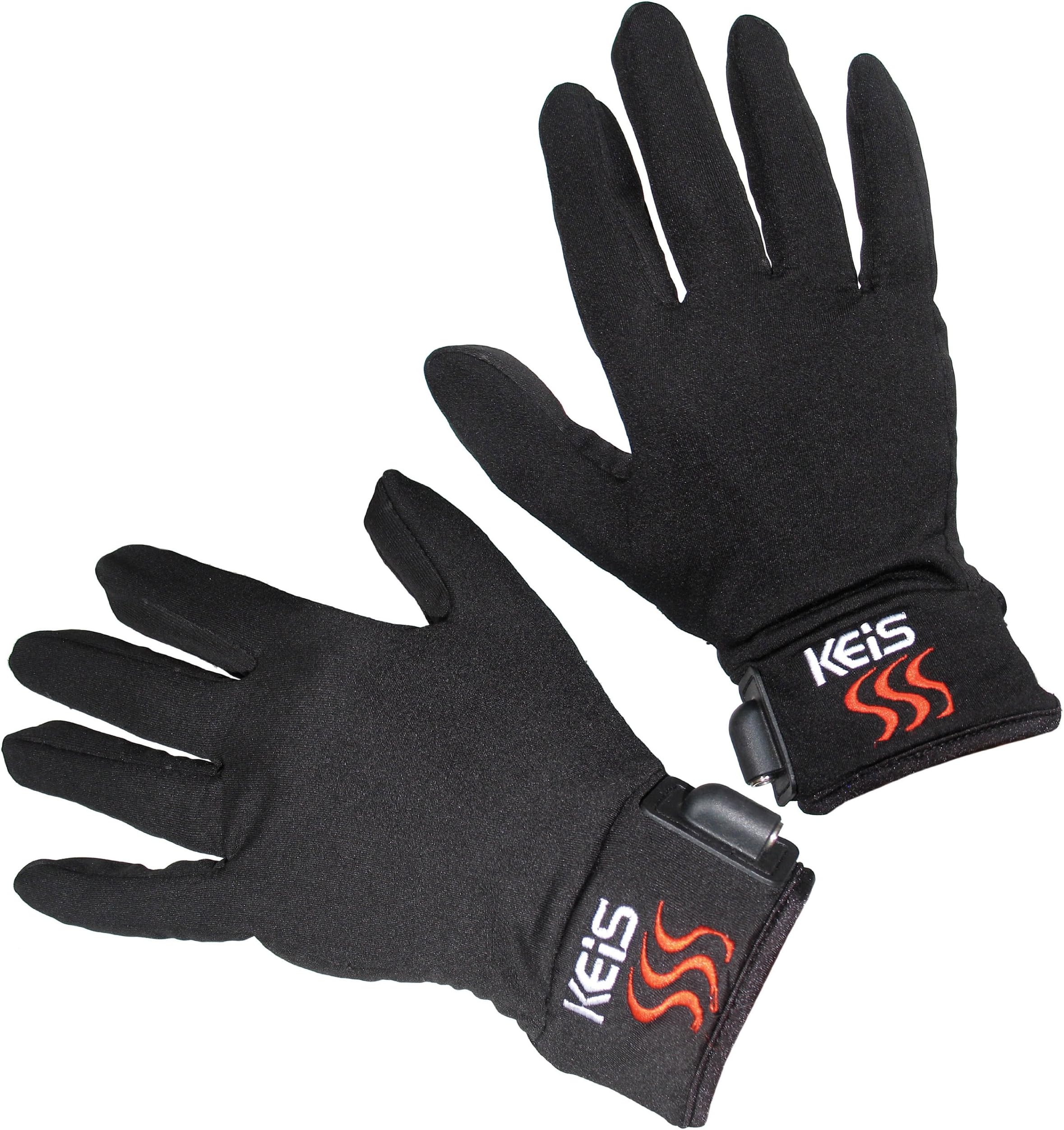 Keis Heated Motorcycle Inner Gloves Large