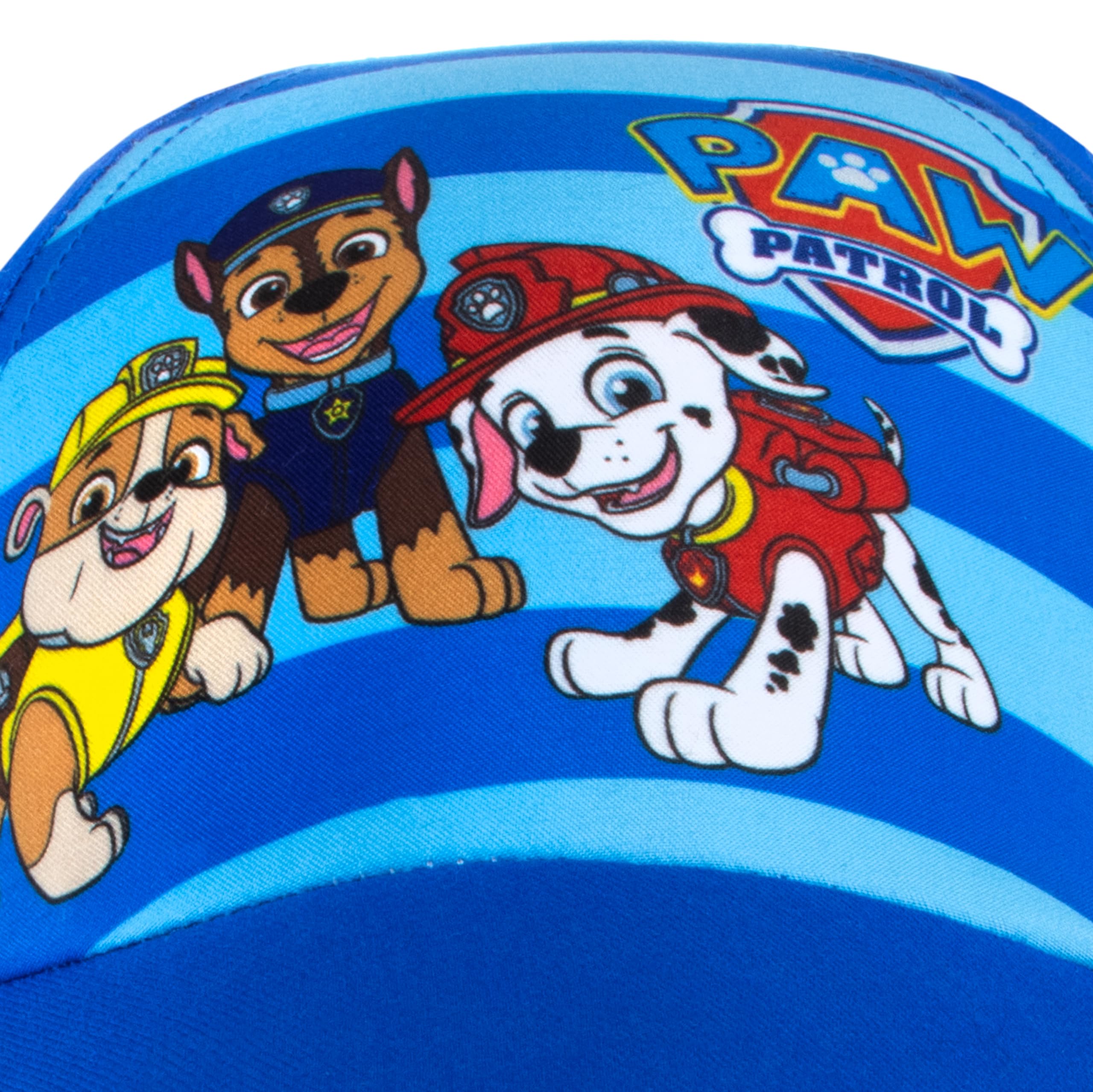 Kapelusz przeciwsłoneczny PAW Patrol | Czapka basenowa i plażowa z daszkiem Chase'a i Marshalla | Letnie Czapki Dla Dzieci | Niebieski
