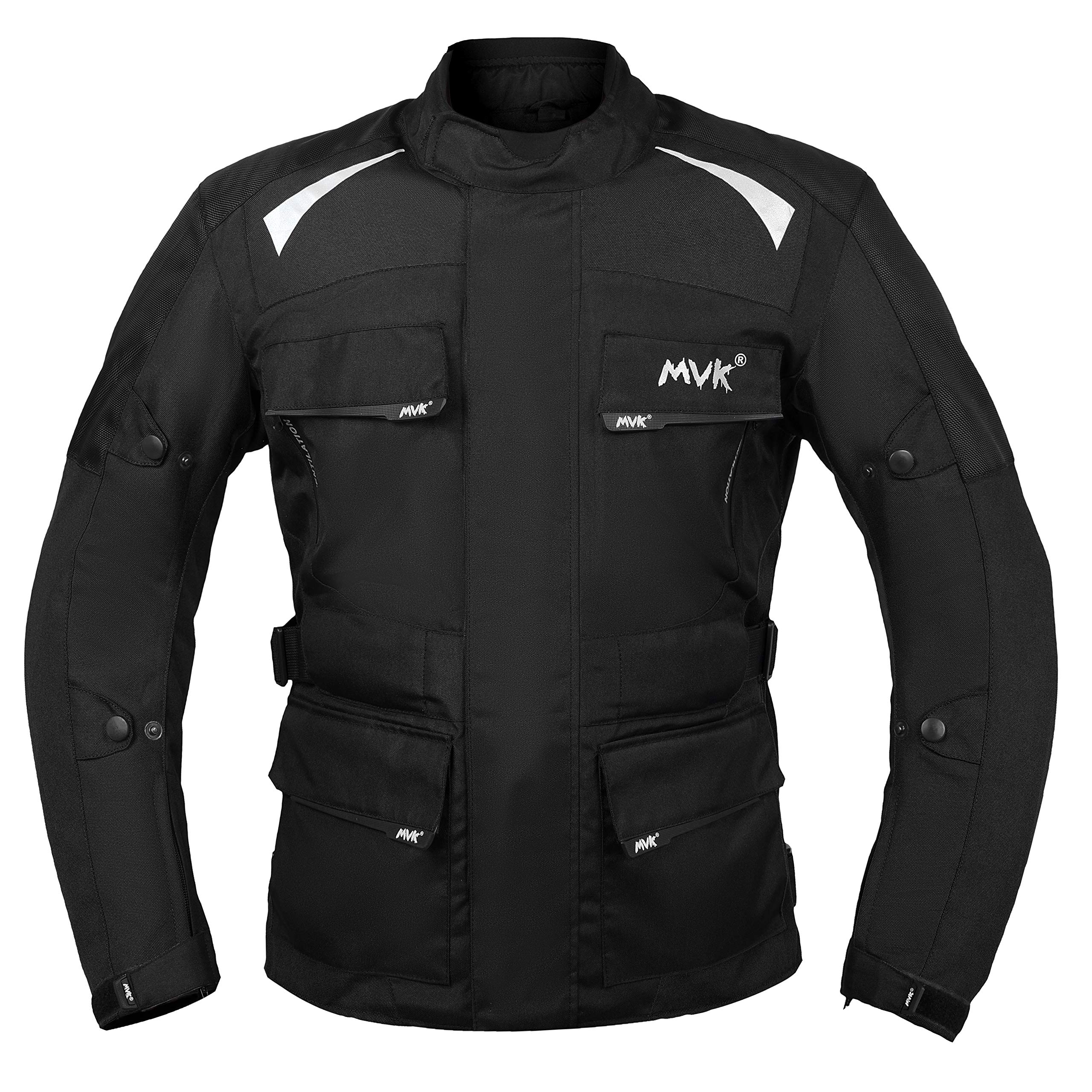 TheWhiteWater Limited Mens Motorcycle 600D Korean Cordura Textile Removable CE Armoured Water Waterproof Padded Adjustable Jacket Breathable Mesh Lining Original Classical Bikers Design Coat 8xl - View #4