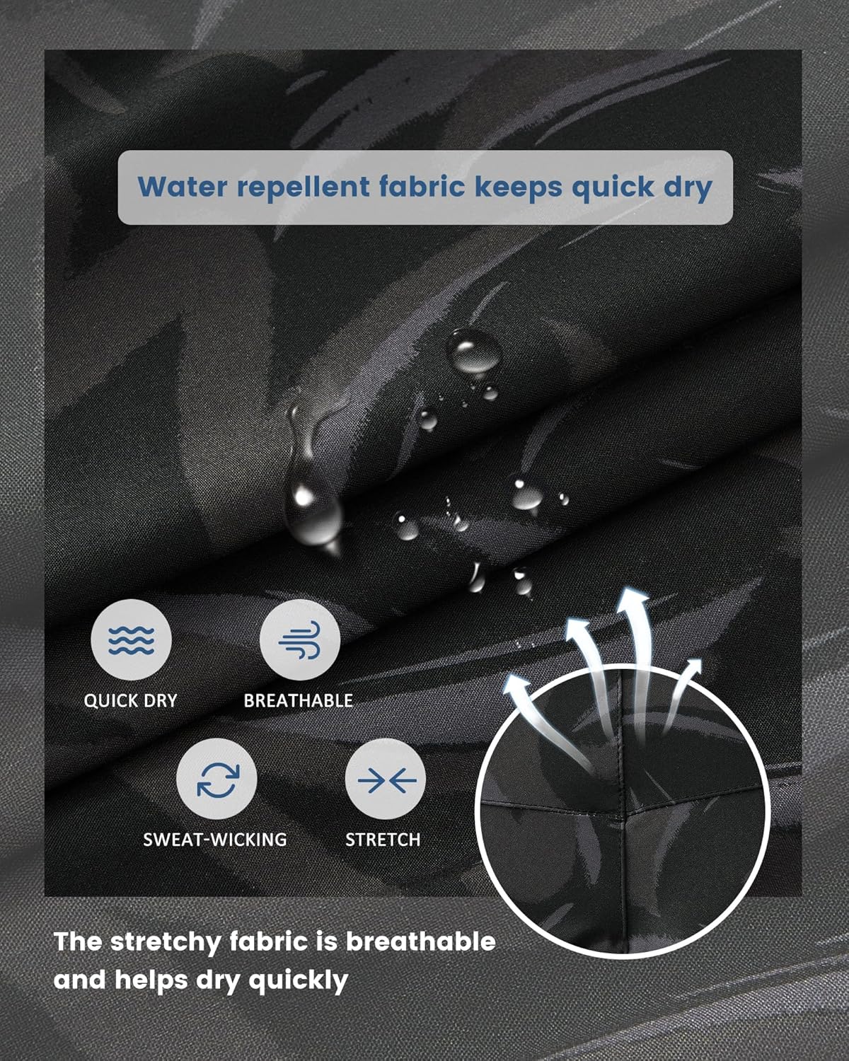 maamgic Mens 5 Inch Stretch Swimming Shorts Compression Liner Swim Trunks Swimwear Bathing Suits Beach Wear Swim Suits - Image 2