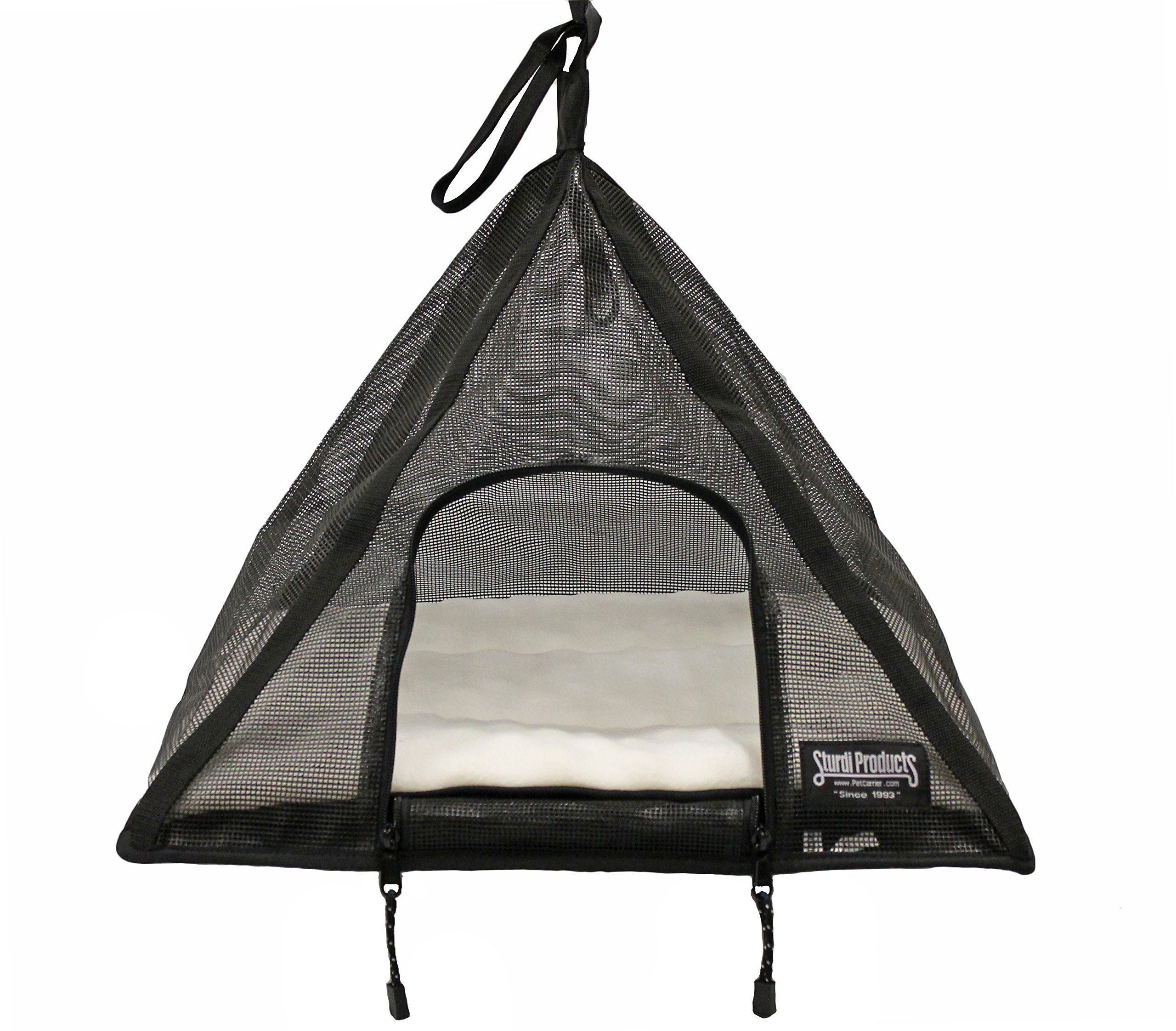 STURDI PRODUCTSHanging Pet Pyramid, Black