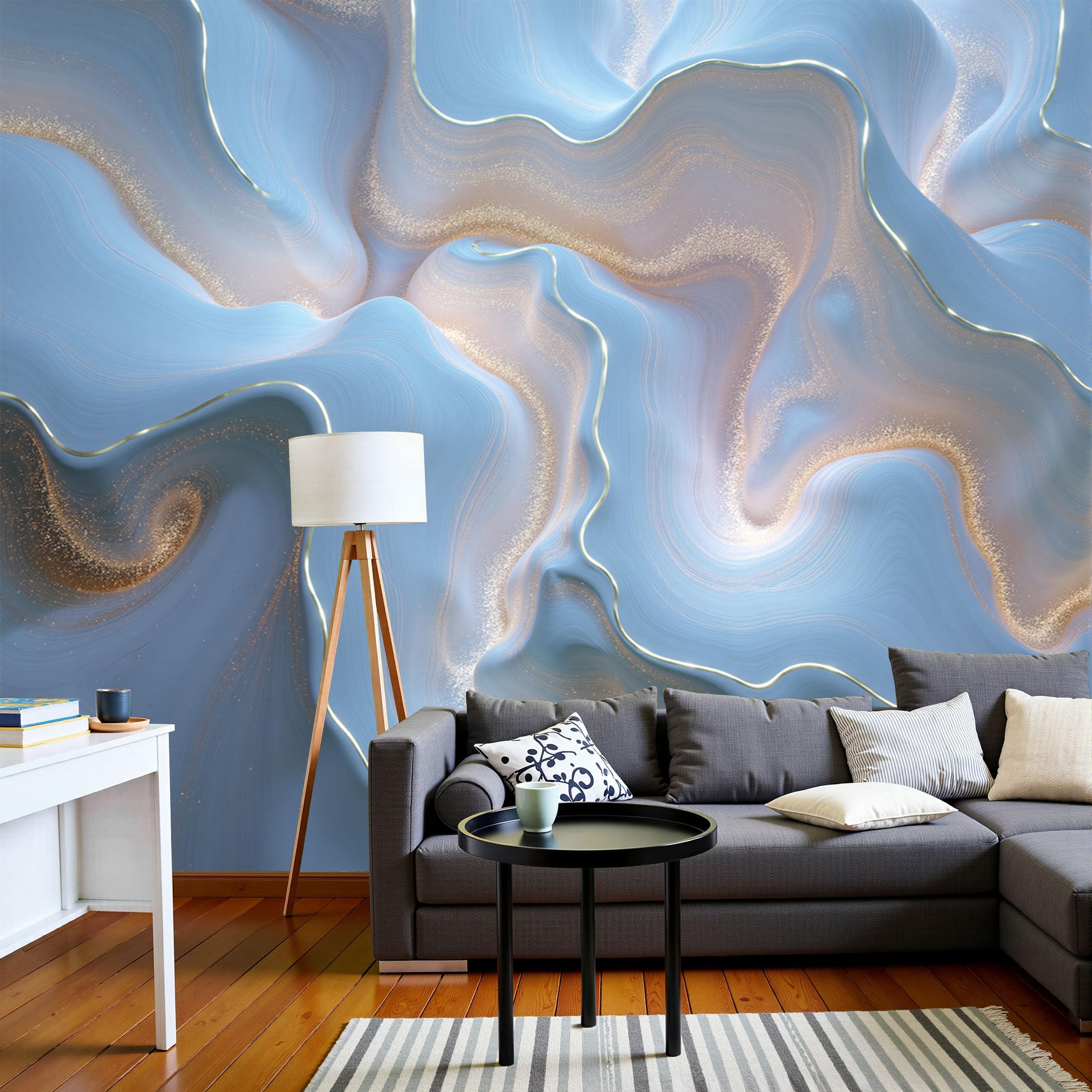 Décoration mural bureau enfants chambre en papier peint photo panoramique 3D