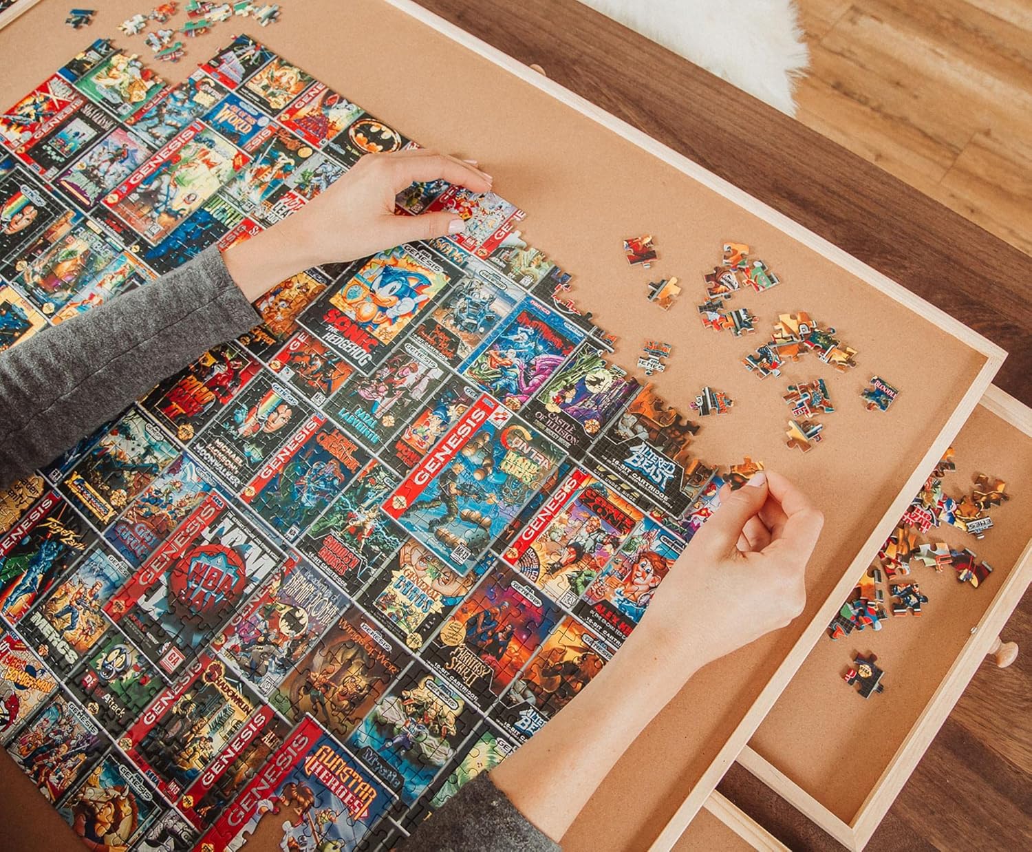 The Genesis of Gaming 1000-Piece Jigsaw Puzzle for Adults, Kids | Interactive Brain Teaser, Educational Toys & Games for Home, Indoor Activities, Building Sorting Toys for Creative Play