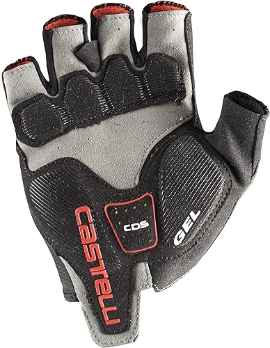 Miniatura 7 de Castelli Guantes de ciclismo Arenberg Gel 2 para ciclismo de carretera y grava L Dark Gray, Black/Yellow Fluo, Military Green, Savile Blue, Black
