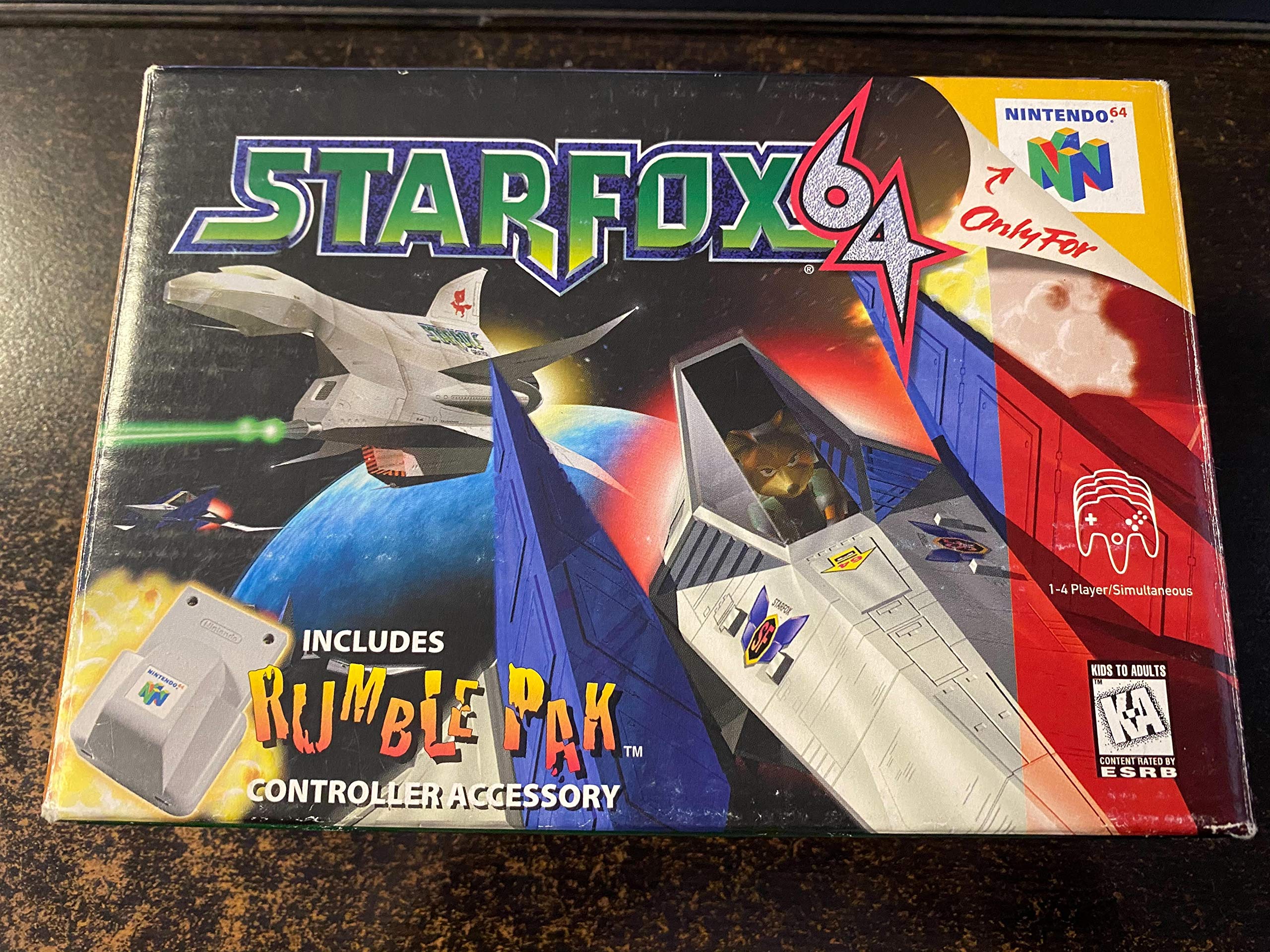Amazon.com: Star Fox (Includes Rumble Pak) : Video Games