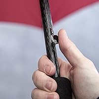 Vista 9 de Paraguas de golf abierto automático de 62/68 pulgadas, extra grande, ventilado, resistente al viento, impermeable, doble toldo