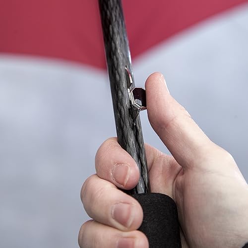 Miniatura 8 de Third Floor Umbrellas Paraguas de golf abierto automático de 6268 pulgadas, extra grande, ventilado, resistente al viento, impermeable, doble toldo