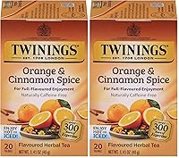 Vista 45 de Twinings Gingerbread Joy Té Negro en Bolsas Envueltas Individualmente, 20 Unidades (Paquete de 6), Jengibre y Canela, Con Cafeína, Disfrute Caliente