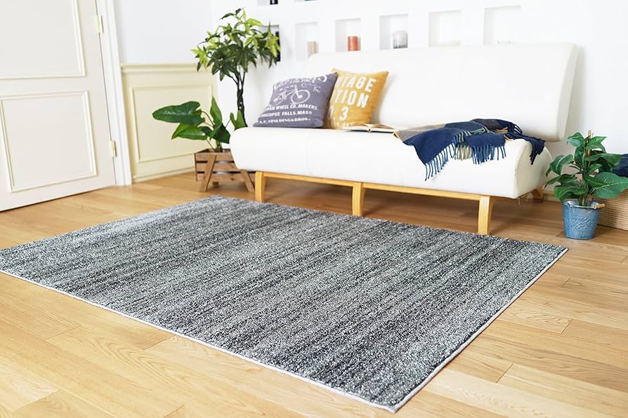 Amazon｜防炎 防音 防ダニ ナイロンラグ リュストル 140×200cm