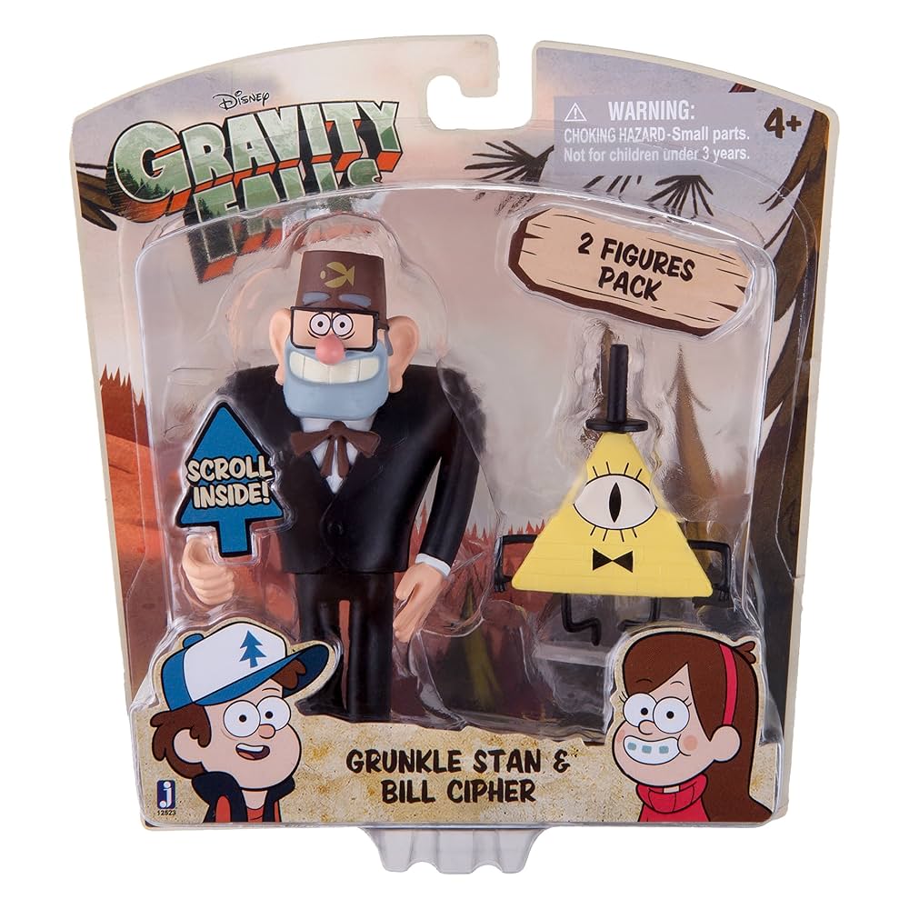 Gravity Falls Grunkle Stan with Bill Cipher: Buy Online at