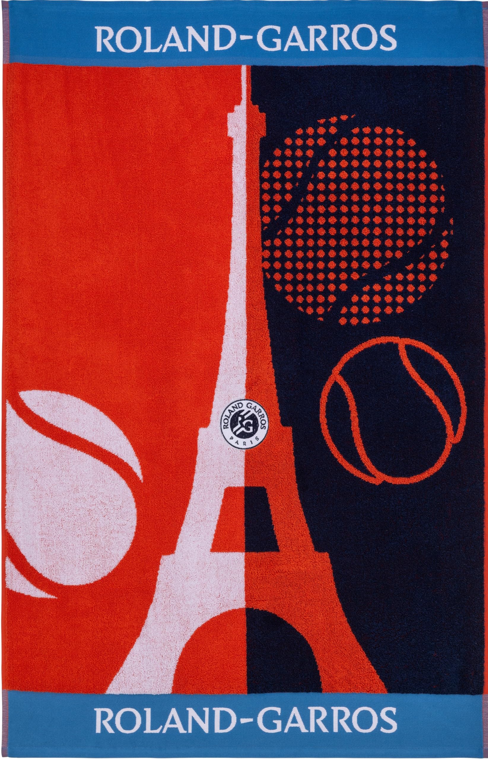 Roland Garros Sporthandtuch, offizielle Kollektion – Tennis